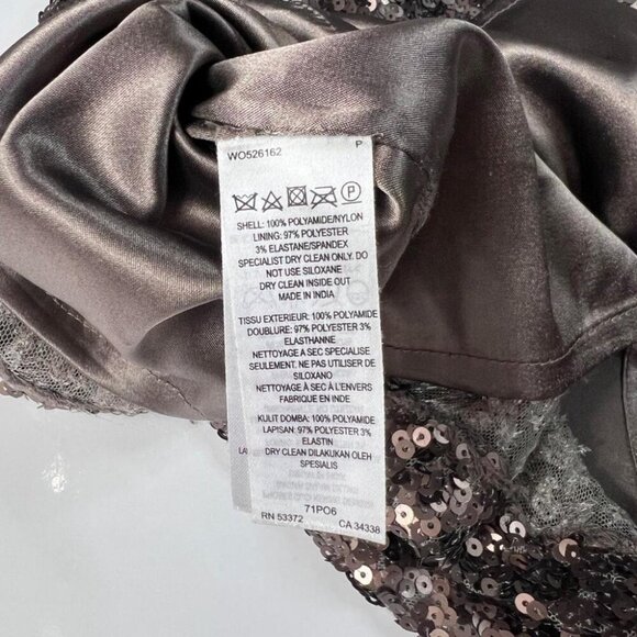 French Collection Broze and gold sequin mini dress #glam #partydress - Picture 8 of 8